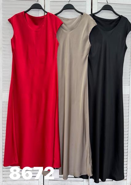 Платье DIVO (L-XL) 8672 black (лето)