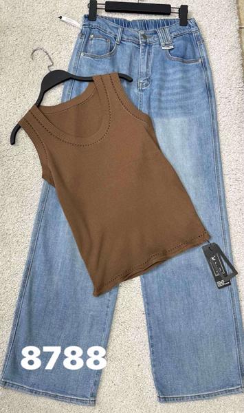 Джинсы DIVO (30-40) 8788 blue (деми)