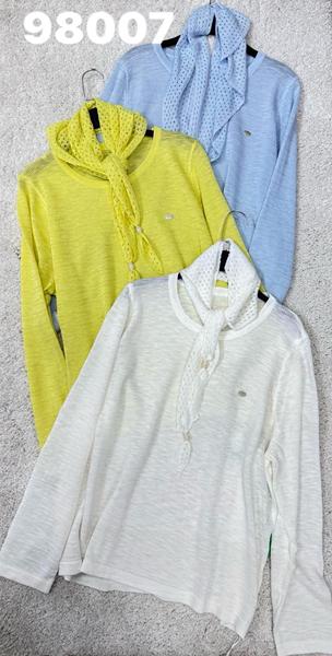 Свитер DIVO (M-L) 98007 d.yellow (деми)