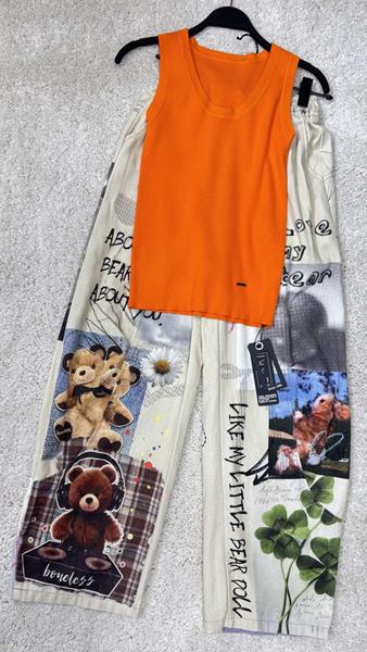 Майка DIVO (one size) 9857 orange (лето)