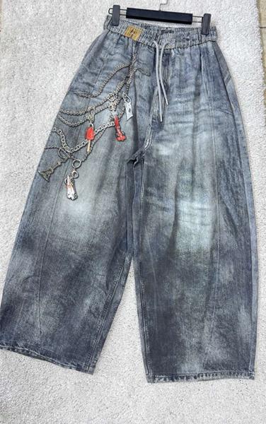 Джинсы DIVO (M-2XL) DV1044 blue (деми)