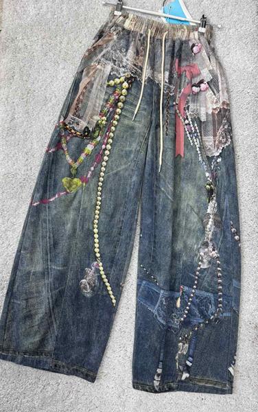 Джинсы DIVO (M-2XL) DV1048 blue (деми)