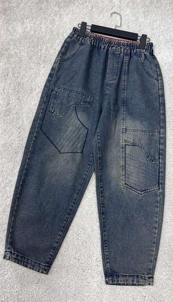 Джинсы DIVO (M-XL) DV1050 blue (деми)