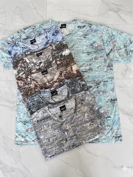 Футболка Moranny (3XL-6XL) 2093 l.blue (лето)