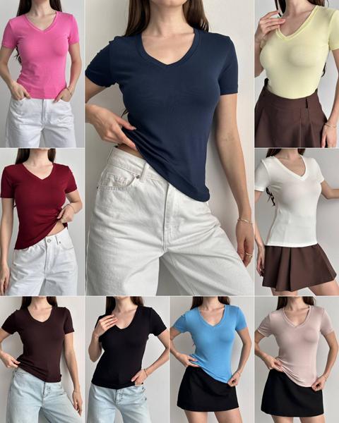 Футболка Prenses (S-2XL) 43 yellow (лето)