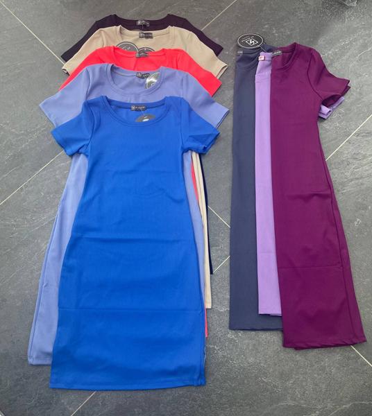 Платье Prenses (S-2XL) PR30 wine (лето)