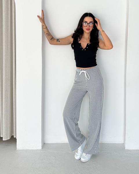 Штаны Prenses (S-2XL) PR79 d.grey (лето)