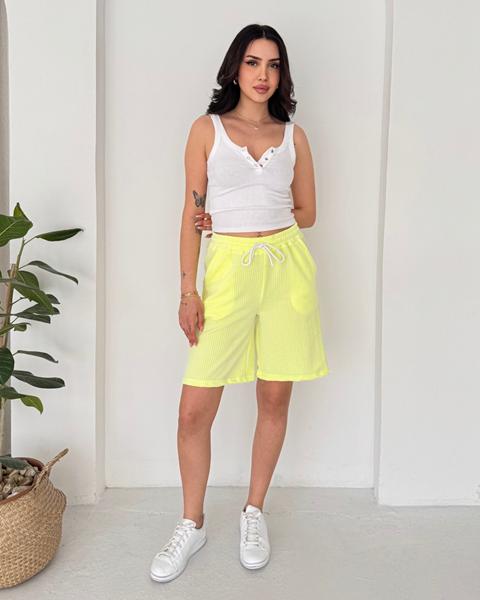 Шорты Prenses (S-2XL) PR96 yellow (лето)