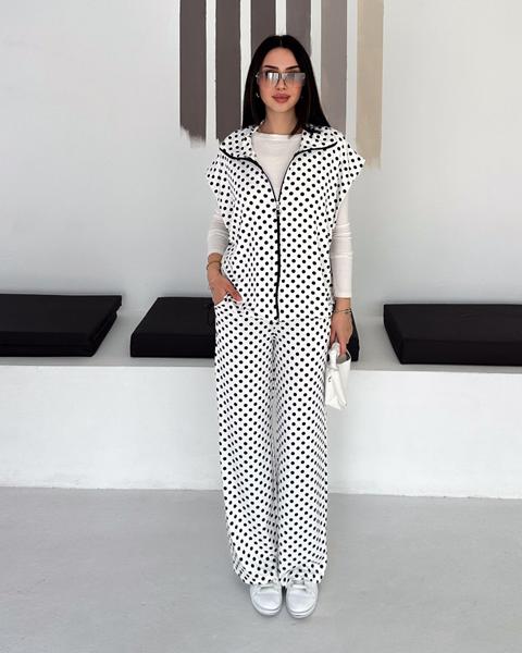 Костюм спорт Prenses (S-2XL) RR62 white (лето)