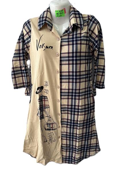 Халат Anion (M-2XL) 10869 beige (лето)