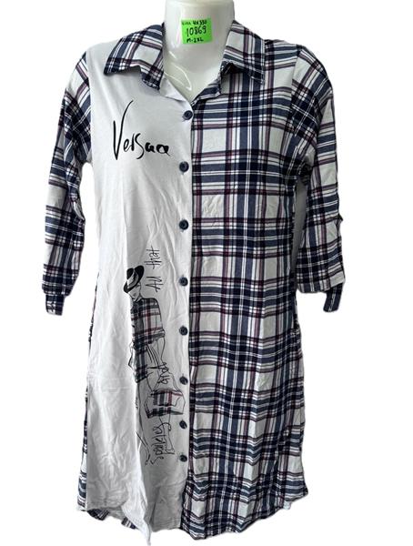 Халат Anion (M-2XL) 10869 white (лето)