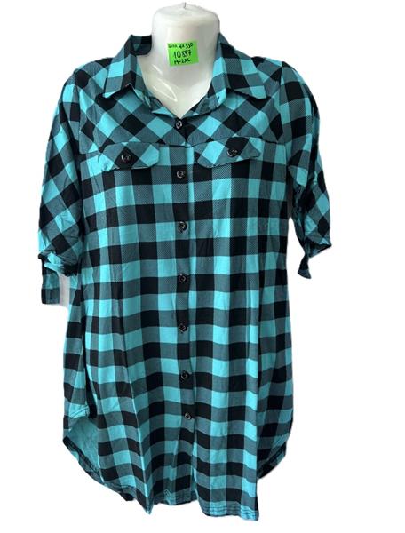 Халат Anion (6XL-9XL) 10897 l.blue (лето)