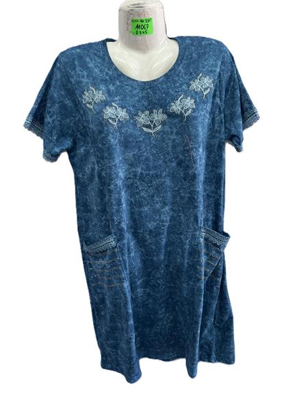 Платье Anion (2XL-5XL) 11067 blue (лето)
