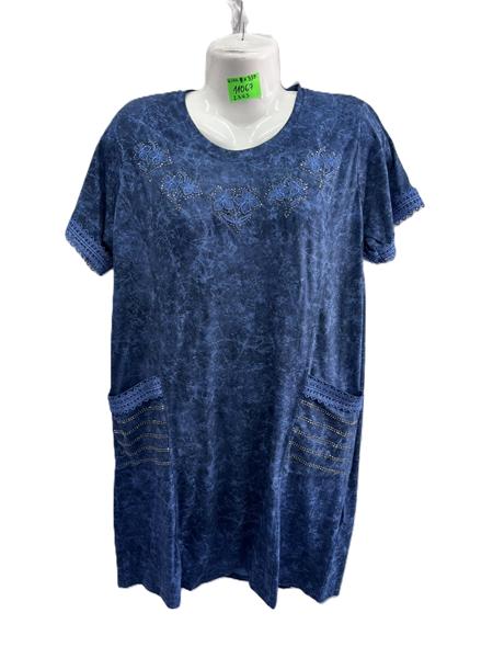 Платье Anion (2XL-5XL) 11067 navy (лето)