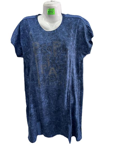 Платье Anion (2XL-5XL) 11070 blue (лето)