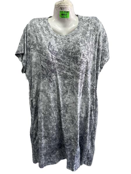 Платье Anion (6XL-9XL) 11108 grey (лето)