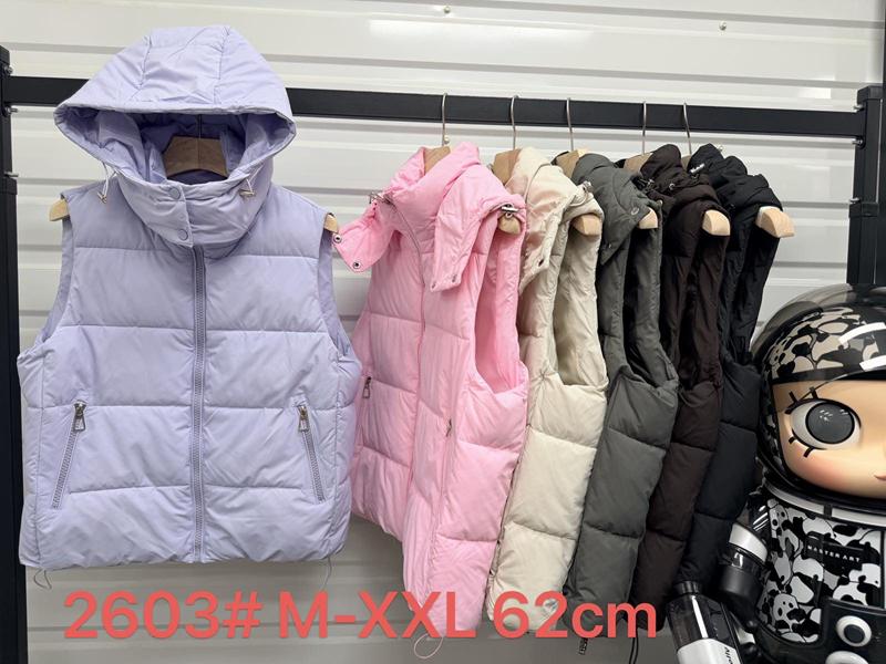 Жилетка Oukali (M-2XL) 2603 pink (деми)
