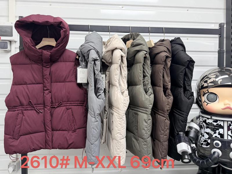 Жилетка Oukali (M-2XL) 2610 khaki (деми)