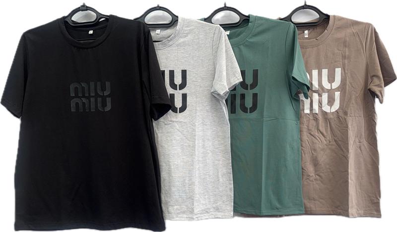 Футболка Shoptime (42-50) S1162 green (лето)