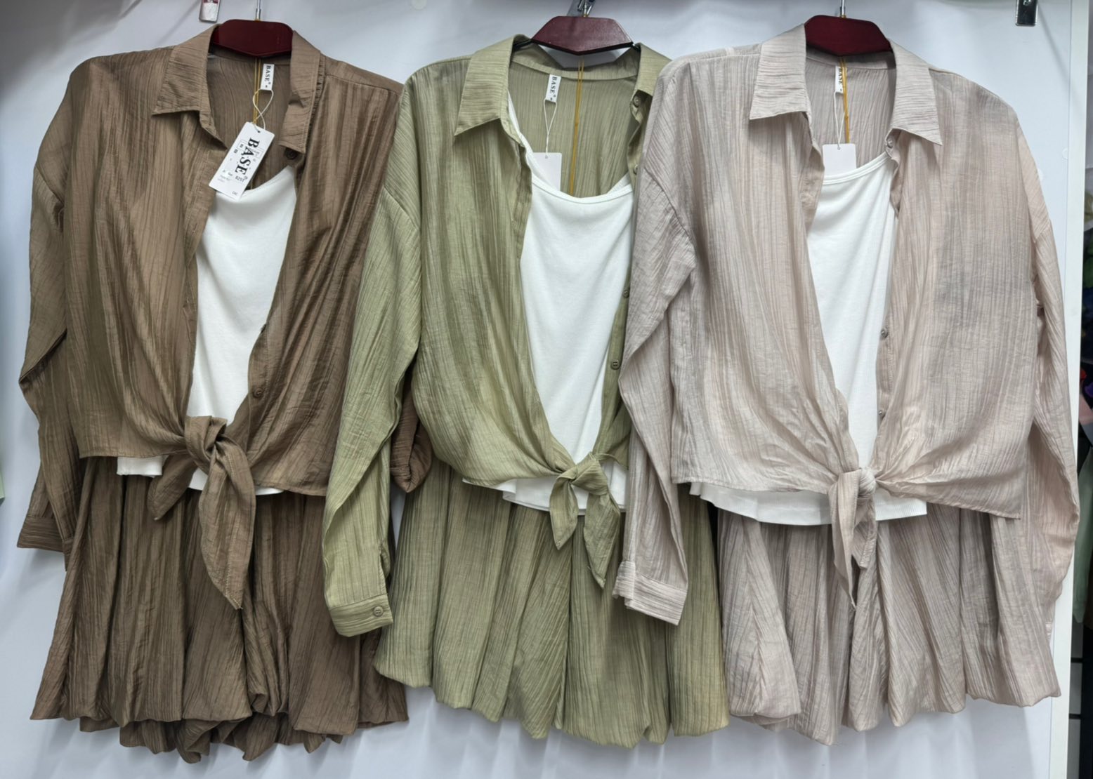 Костюм BASE (S-XL) 725T beige (лето)