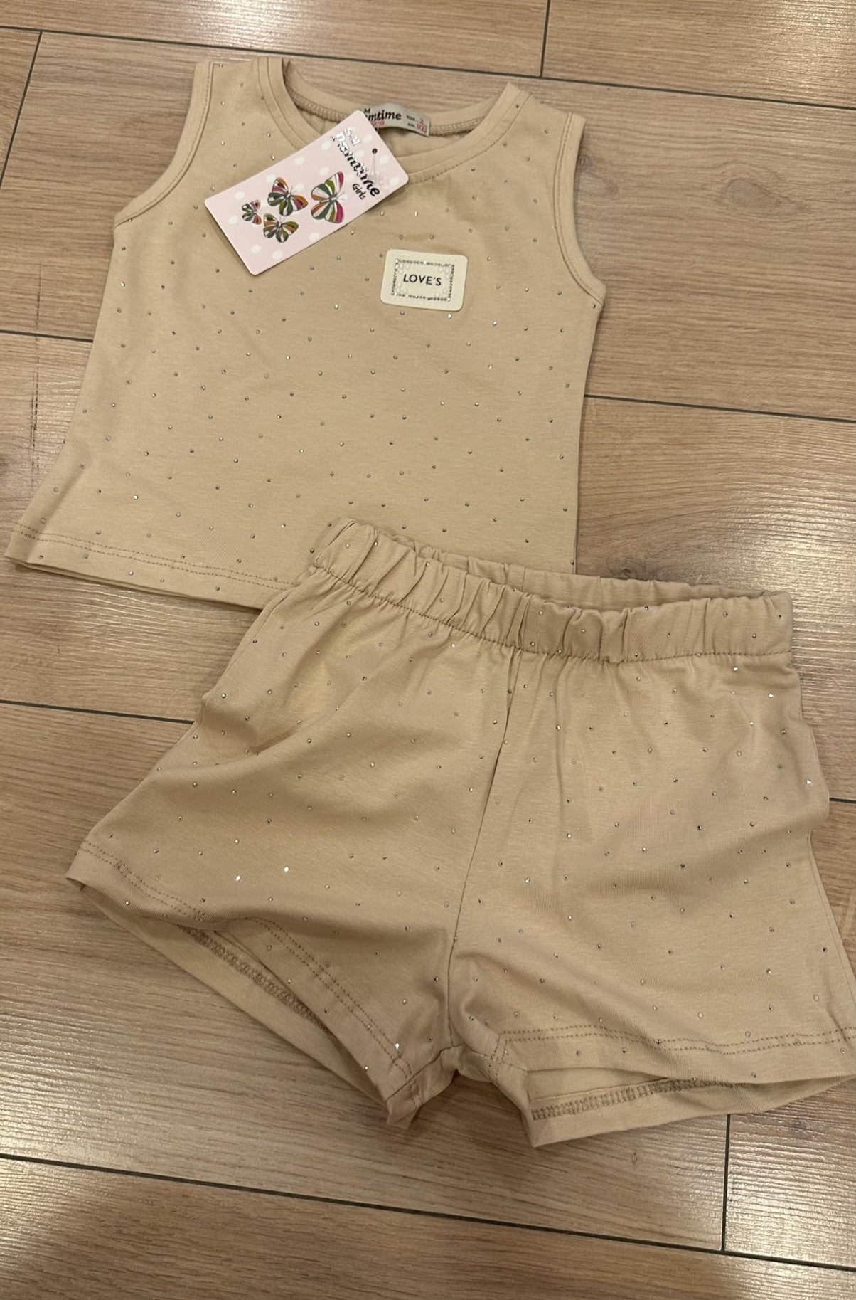 Костюм Baby Boom (2-5) BB619 beige (лето)
