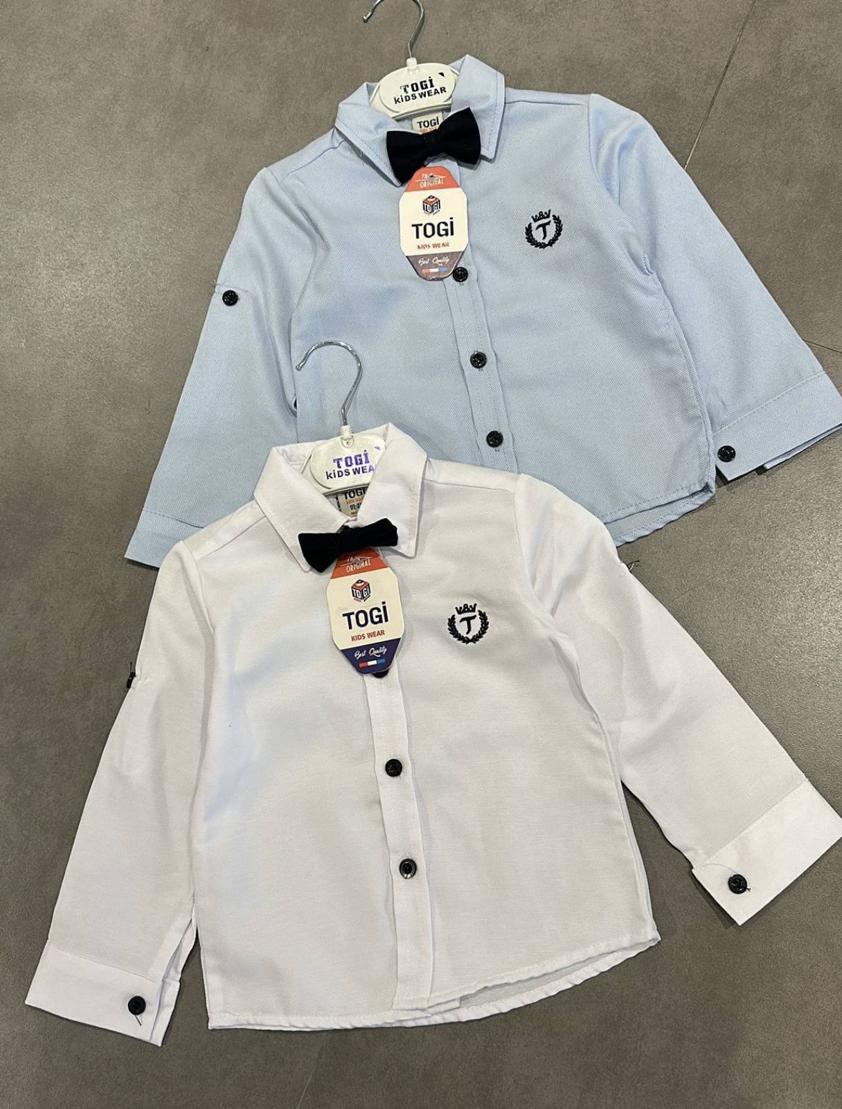 Рубашка Baby Boom (2-5) BB653 white (деми)