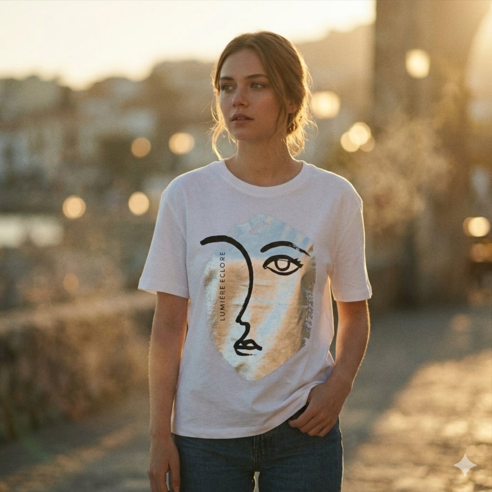 Футболка Dream (S-L) DM348 white (лето)