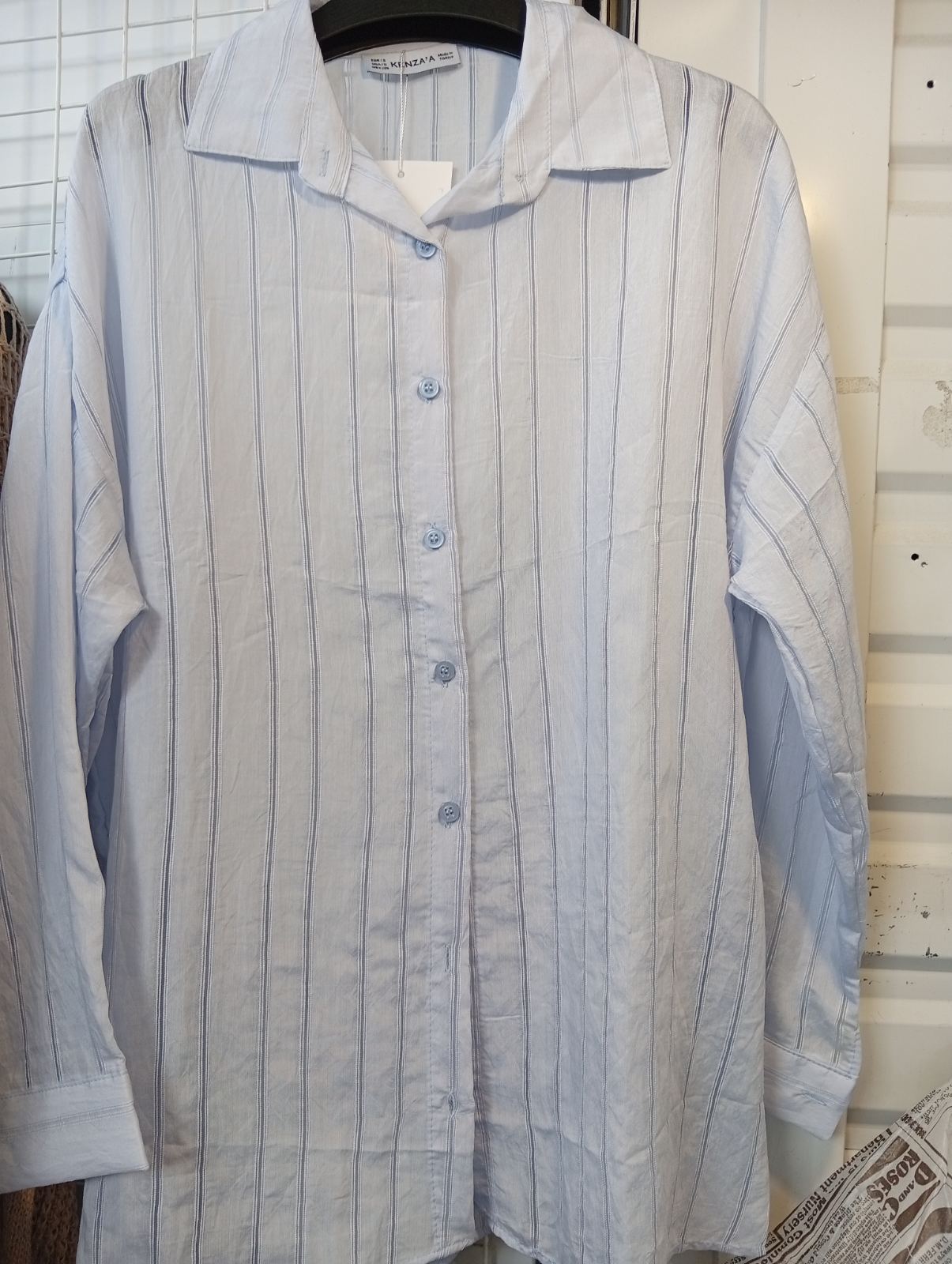 Рубашка Dream (S-L) DM379 l.blue (деми)