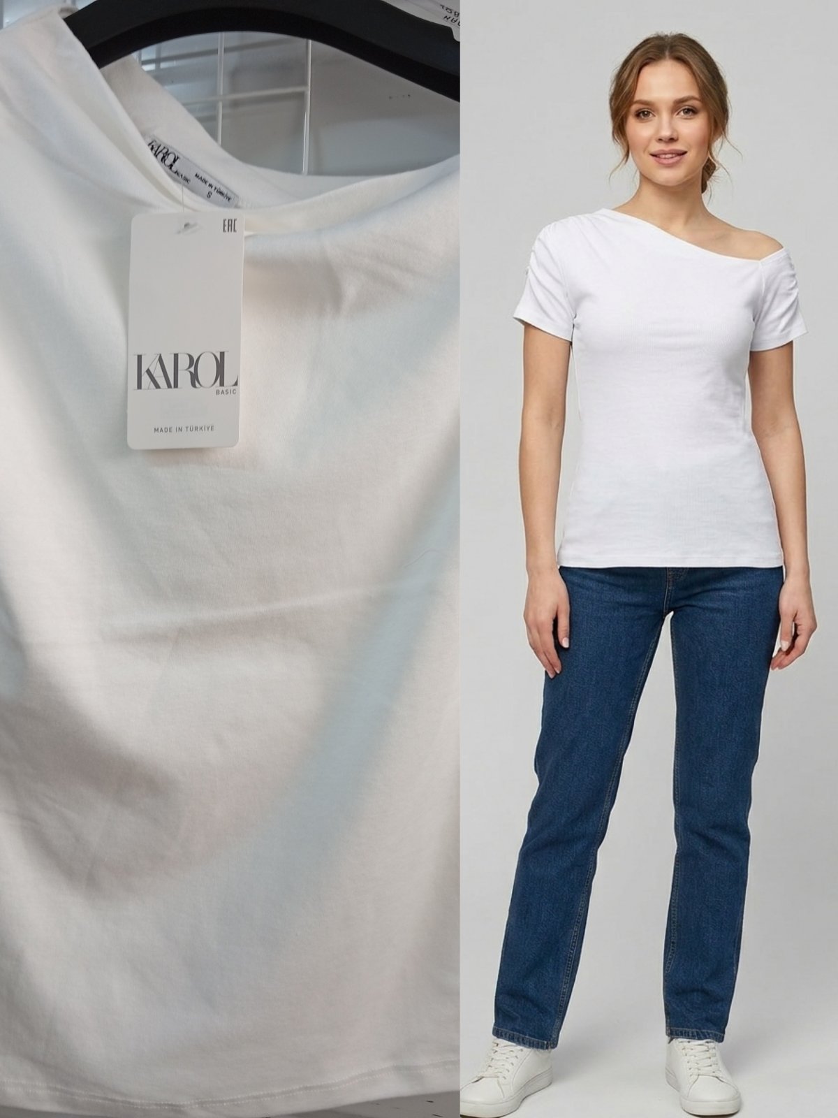 Футболка Dream (S-L) DM440 white (лето)