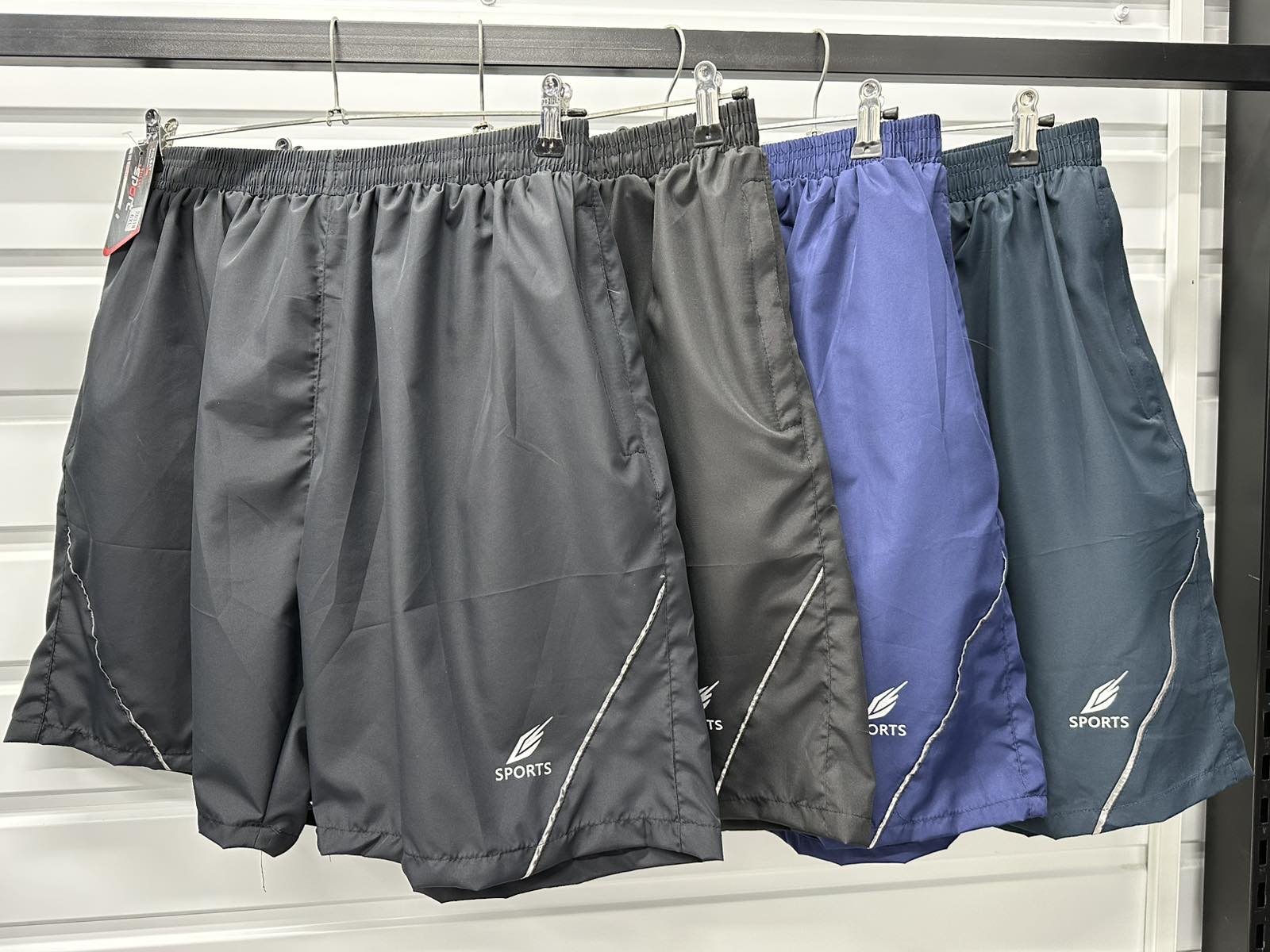Шорты RLX (6XL-10XL) 2031 black (лето)
