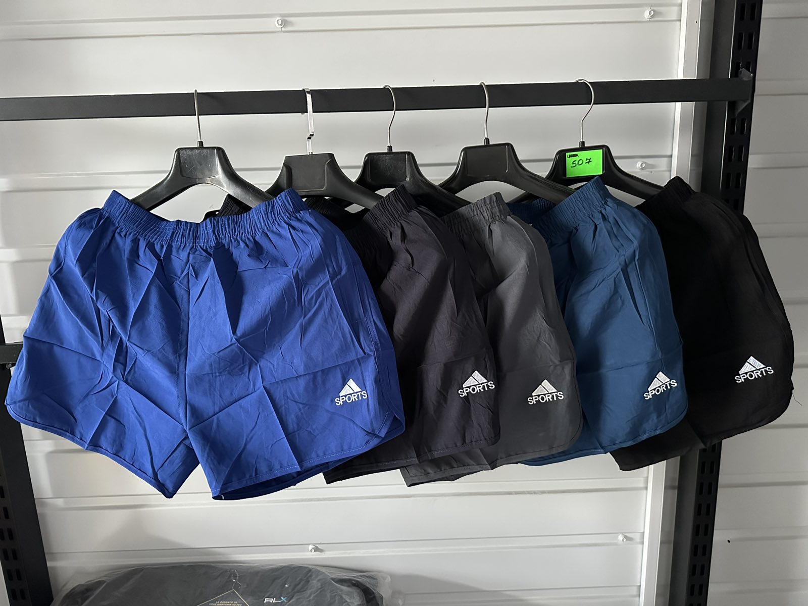 Шорты RLX (XL-5XL) 507 grey (лето)