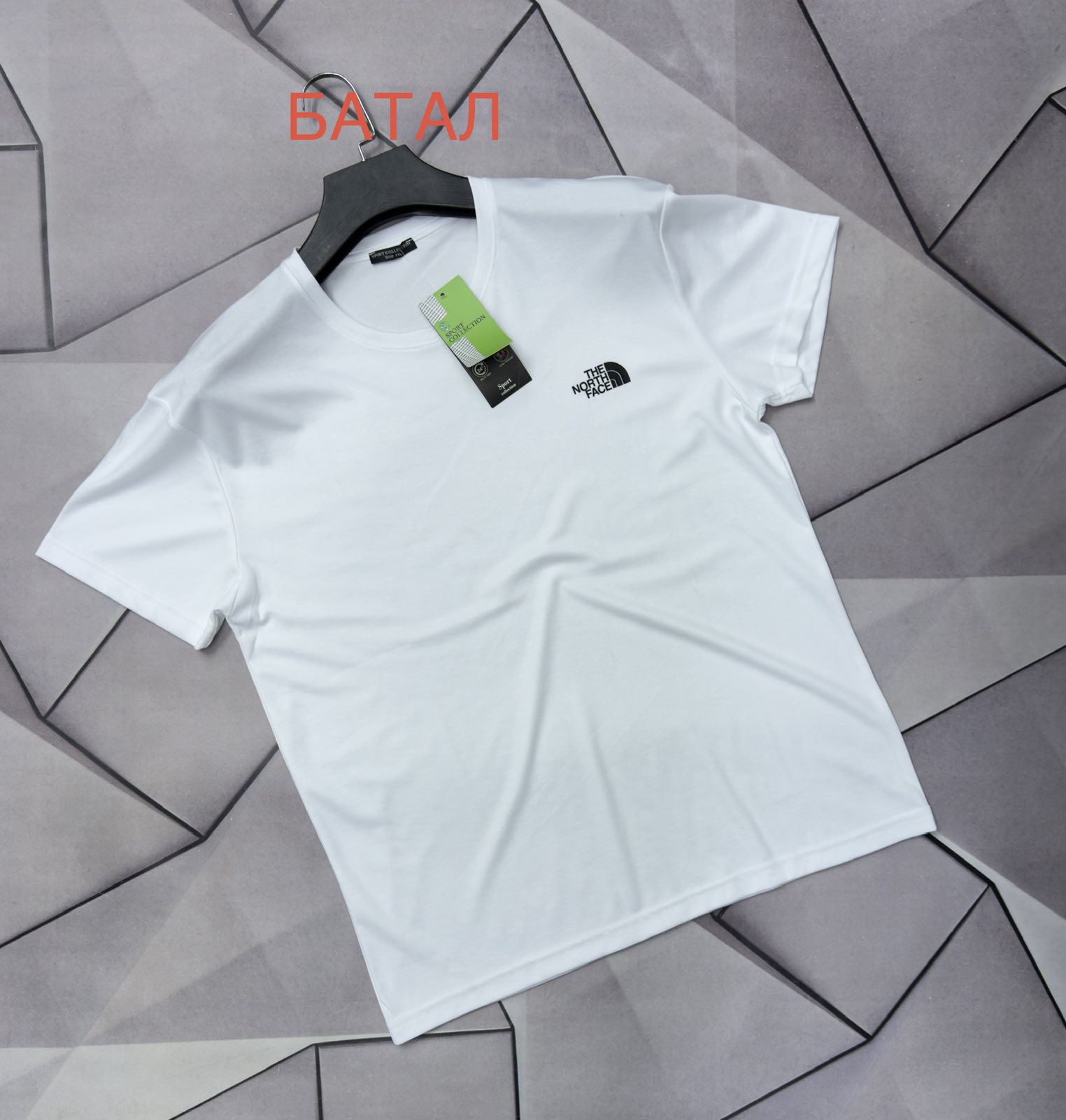 Футболка Rassul (XL-5XL) 67902 white (лето)