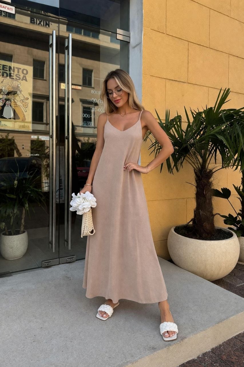 Сарафан Arina (42-48) 1636 beige (лето)