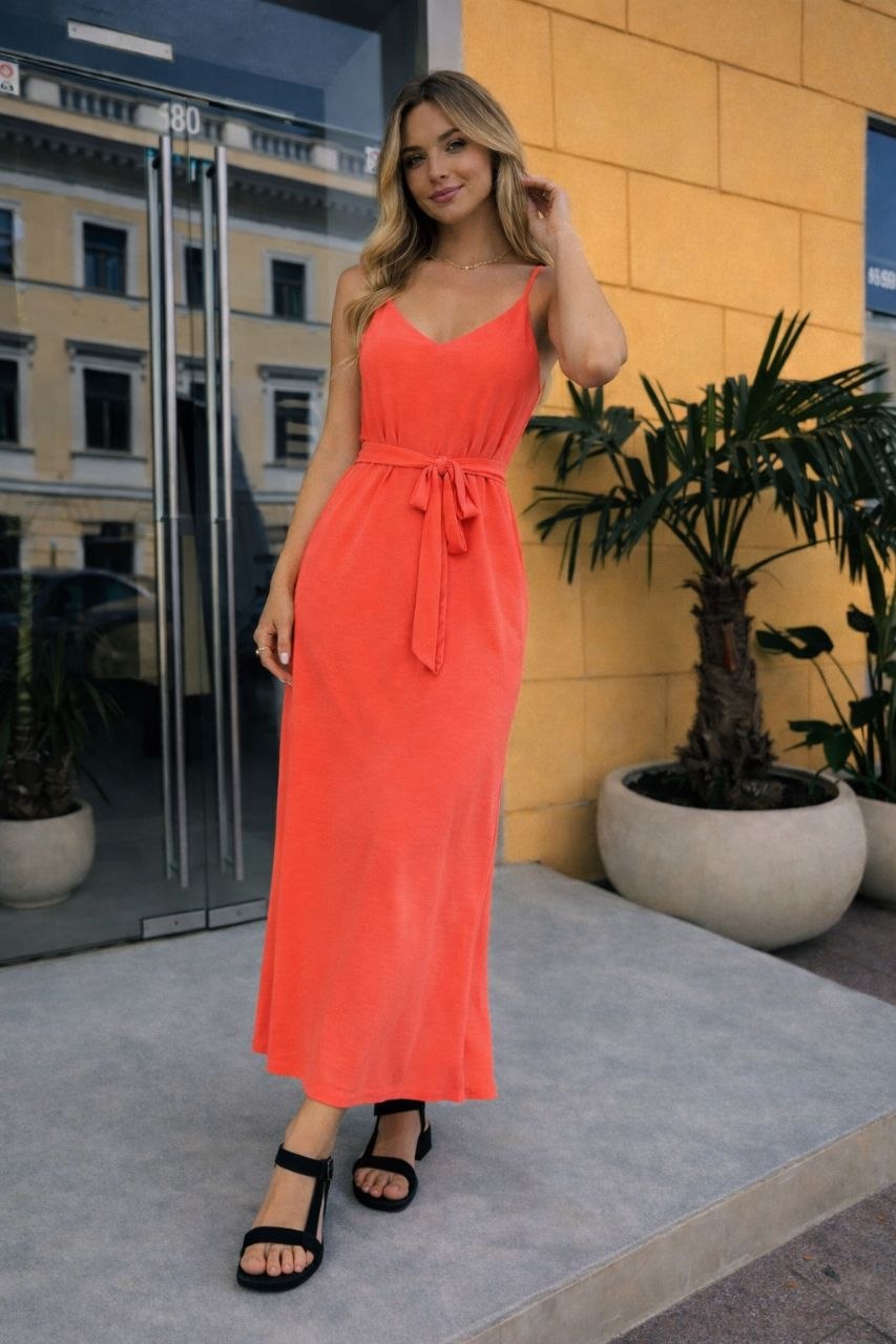 Сарафан Arina (42-48) 1636 orange (лето)