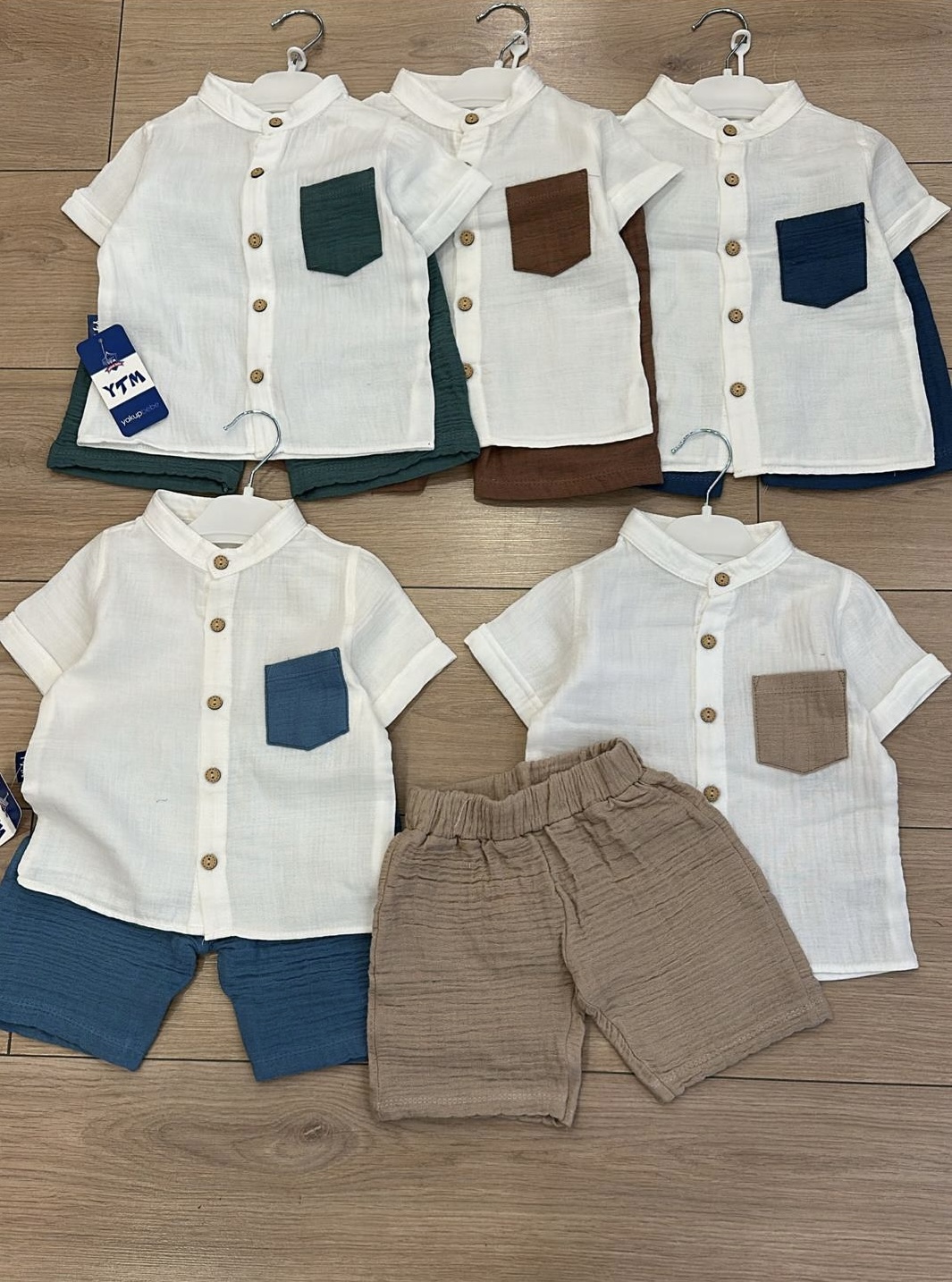 Костюм Baby Boom (1-4) BB674 blue (лето)