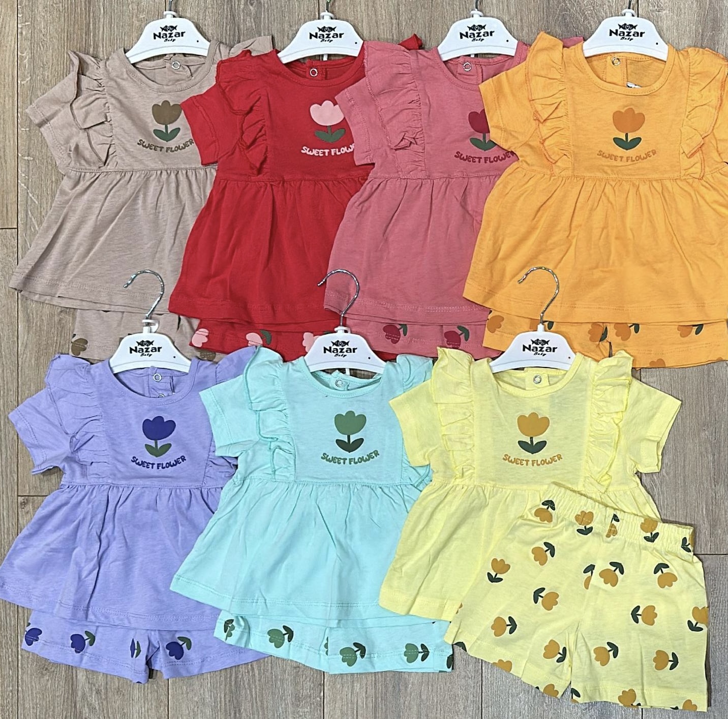 Костюм Baby Boom (0.9-2) BB682 yellow (лето)