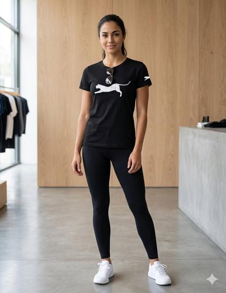 Футболка Newe (S-M) 2218 black (лето)