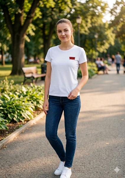Футболка Newe (S-M) 2218-2 white (лето)