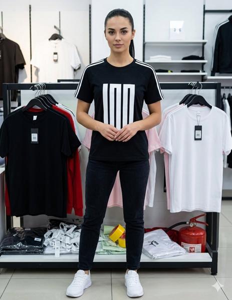 Футболка Newe (L-XL) 2229 black (лето)