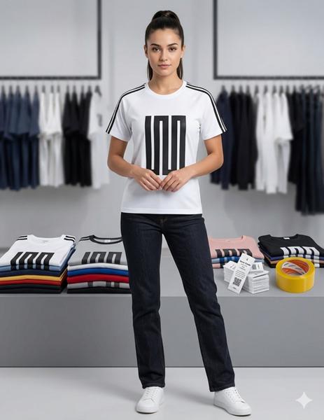Футболка Newe (L-XL) 2229 white (лето)