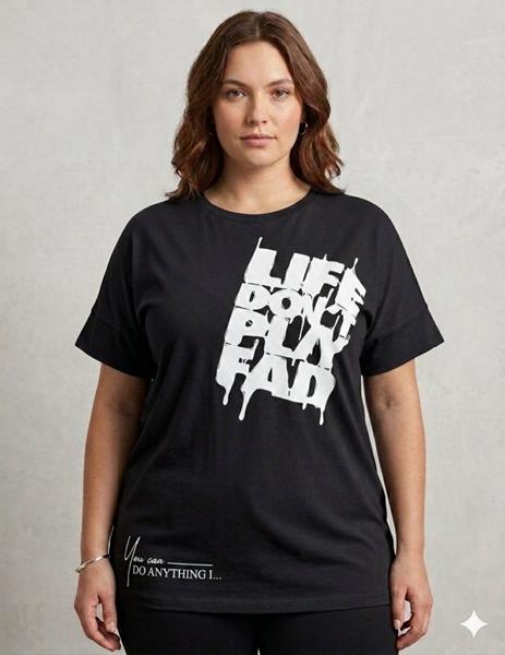 Футболка Newe (4XL-5XL) 500 black (лето)