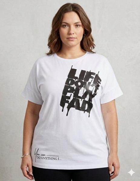 Футболка Newe (4XL-5XL) 500 white (лето)