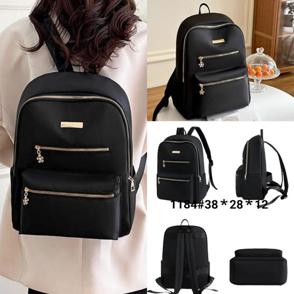 Рюкзак Fashion Bag (38-28-12) 1184 black (деми)