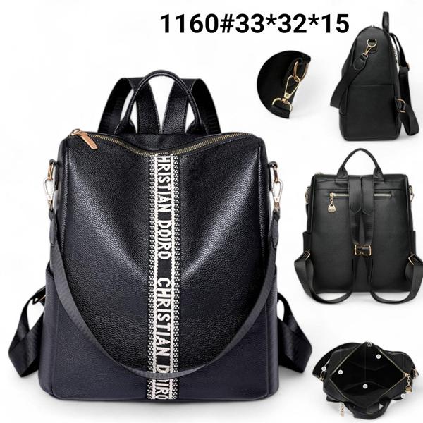 Рюкзак Fashion Bag (33-32-15) 1160 black (деми)