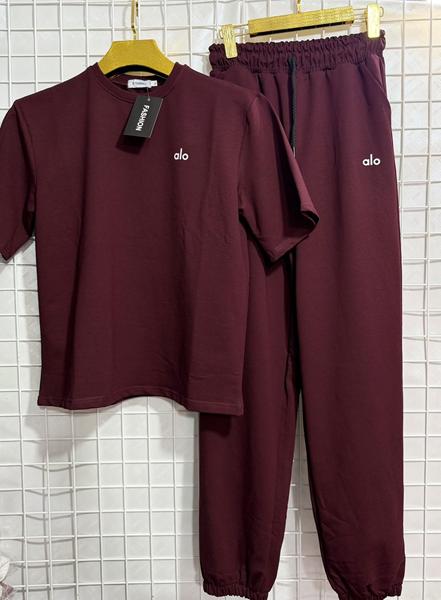 Костюм спорт AXT (S-XL) AX263 wine (лето)