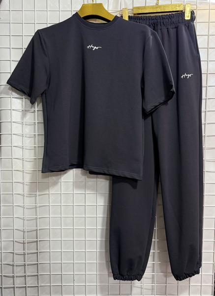 Костюм спорт AXT (S-XL) AX270 d.grey (лето)