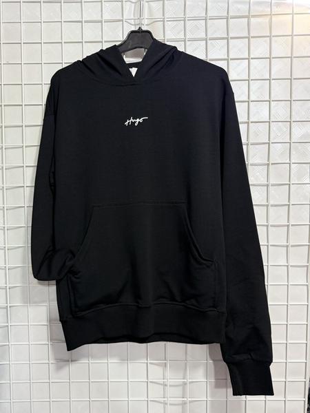 Худи AXT (M-3XL) AX327 black (деми)