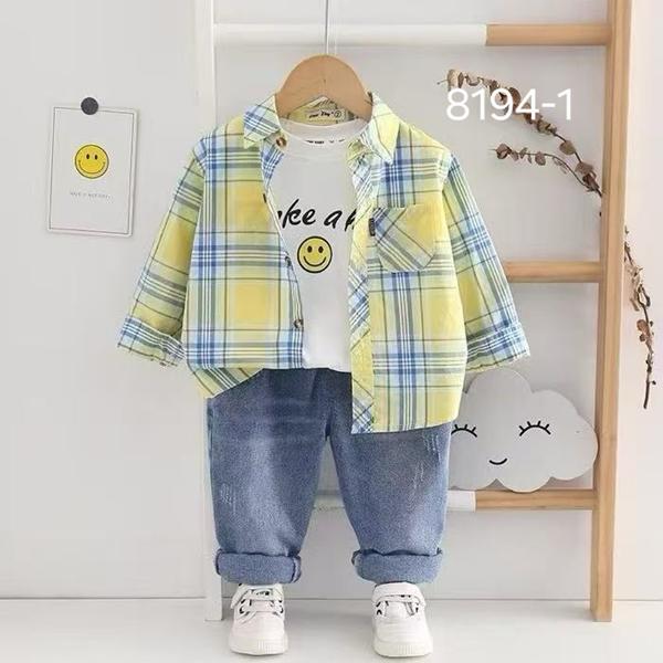 Рубашка Фунтик (1-4) 8194-1 yellow (деми)