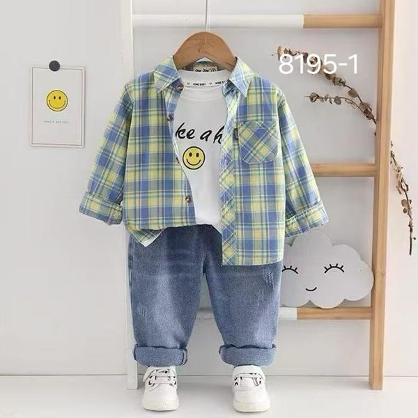 Рубашка Фунтик (1-4) 8195-1 blue (деми)