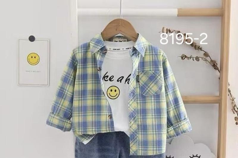 Рубашка Фунтик (5-9) 8195-2 l.blue (лето)
